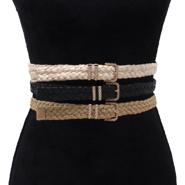 WOVEN BELT 3 PC SET