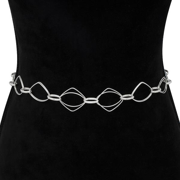 SHAPED FASHION LINKED HOOK BELT