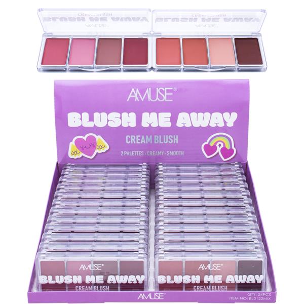 BLUSH ME AWAY CREAM BLUSH (24 UNITS)