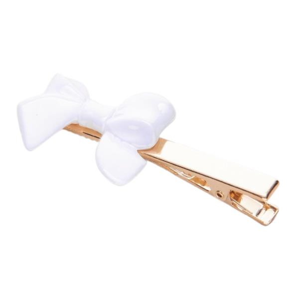 ACRYLIC BOW HAIR CLIP