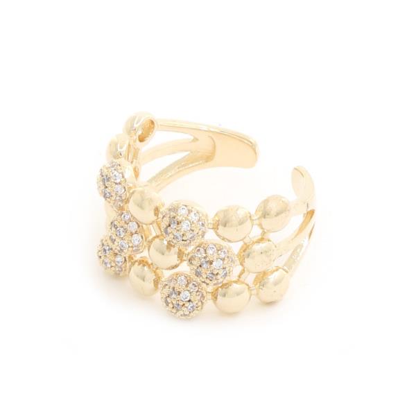 METAL CZ ADJUSTABLE METAL RING