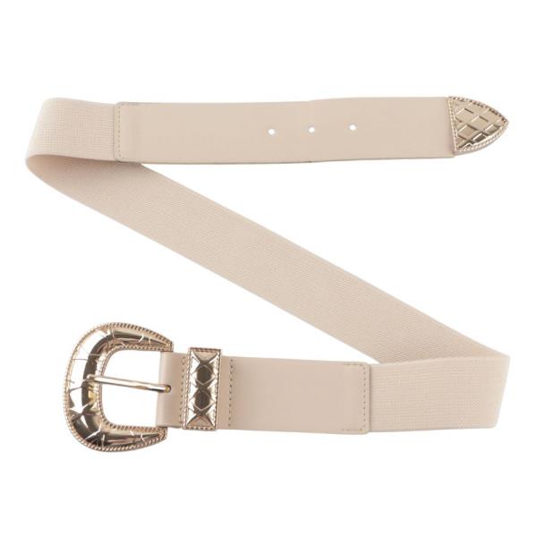 METAL BUCKLE ELASTIC BELT