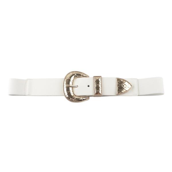 METAL BUCKLE ELASTIC BELT