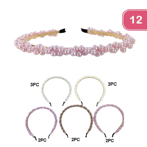 PEARL HEADBAND (12 UNITS)