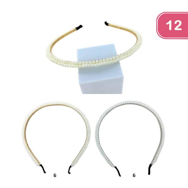 PEARL HEADBAND (12 UNTIS)