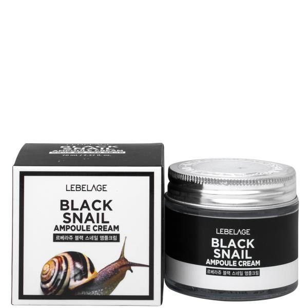 LEBELAGE BLACK SNAIL AMPOULE CREAM