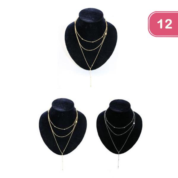 LAYERED NECKLACE (12 UNITS)