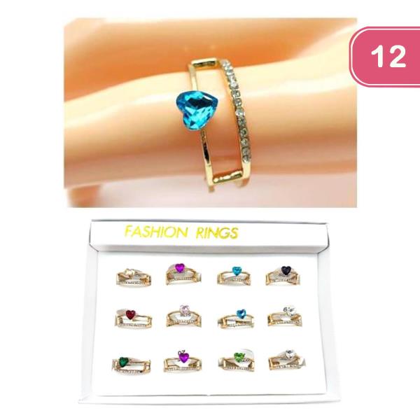 HEART RING (12 UNITS)