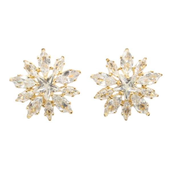 CRYSTAL RHINESTONE BRIDAL PARTY EARRING