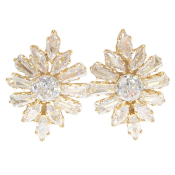 CRYSTAL RHINESTONE BRIDAL PARTY EARRING