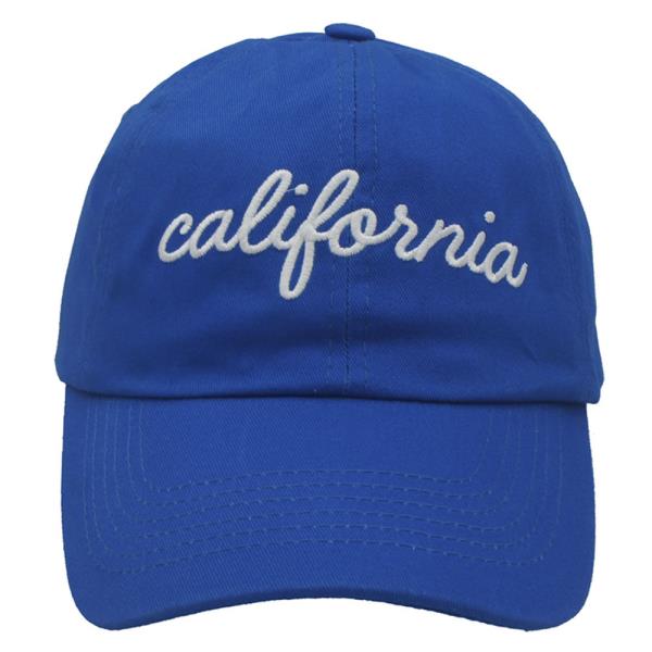 CALIFORNIA SCRIPT BASEBALL CAP