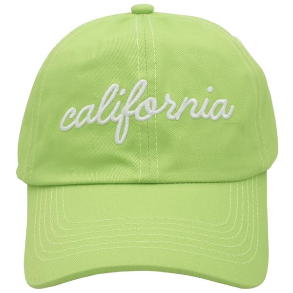 CALIFORNIA SCRIPT BASEBALL CAP