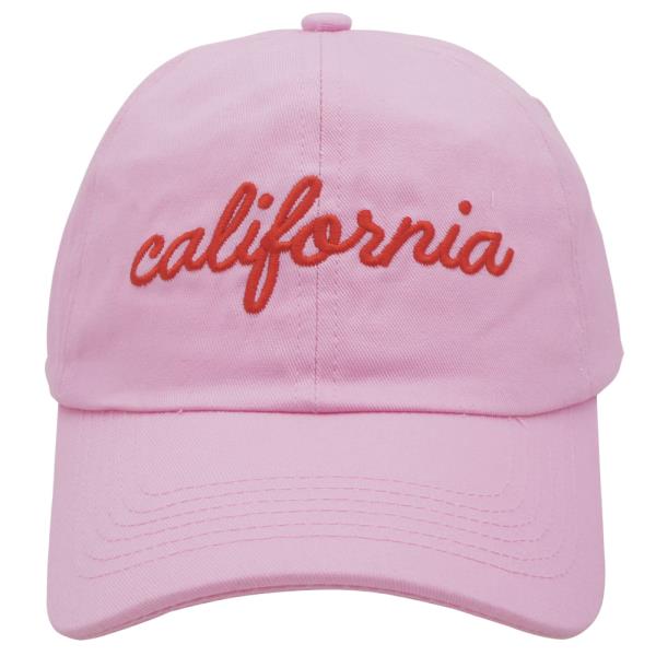 CALIFORNIA SCRIPT BASEBALL CAP