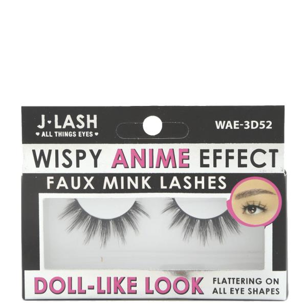 J LASH WISPY ANIME EFFECT FAUX MINK LASH