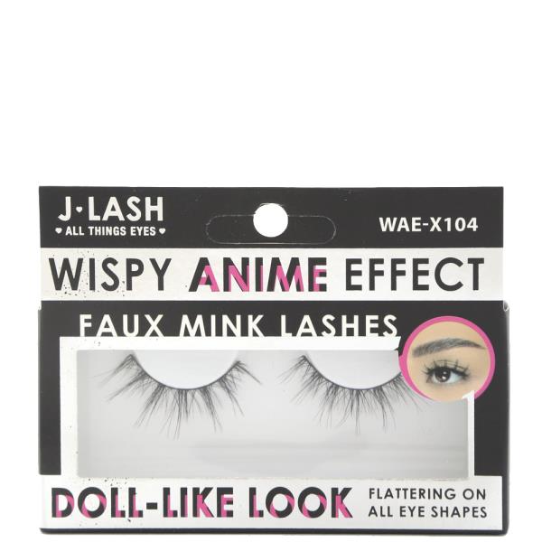 J LASH WISPY ANIME EFFECT FAUX MINK LASH