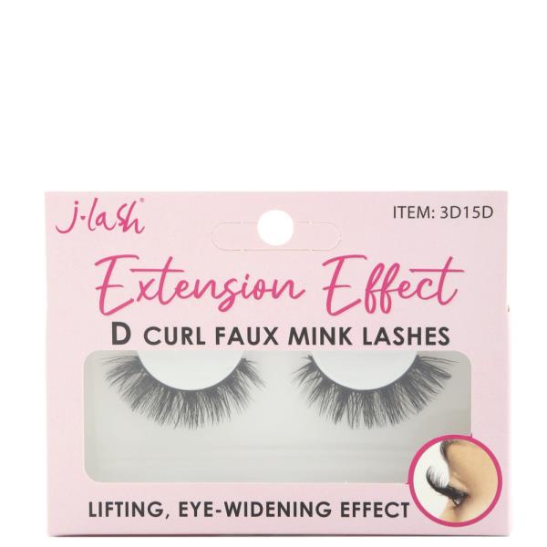J LASH EXTENSION EFFECT D CURAL FAUX MINK LASHES
