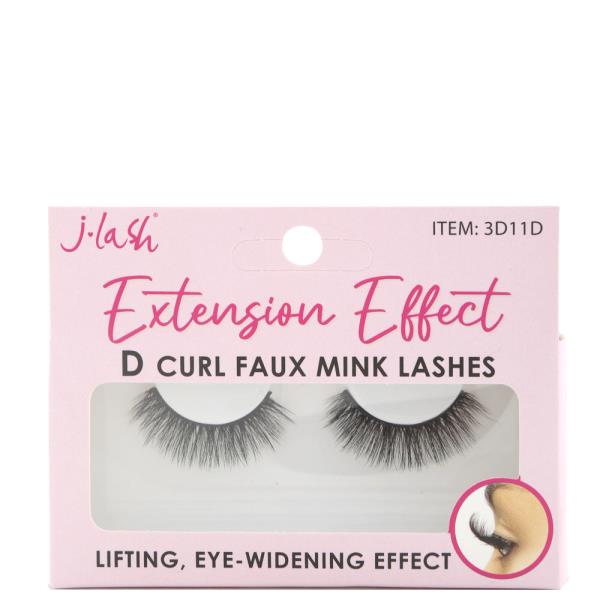 J LASH EXTENSION EFFECT D CURAL FAUX MINK LASHES
