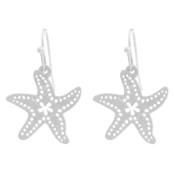 STARFISH VENTED HOOK EARRING