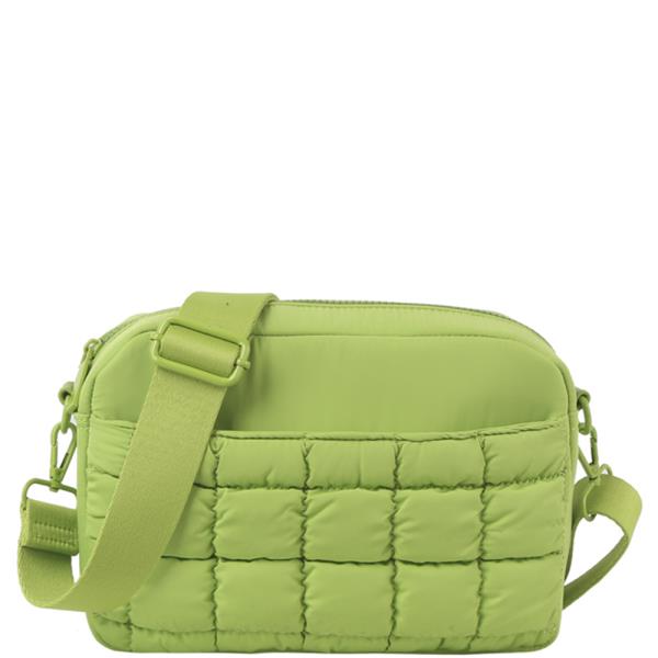 SMOOTH CUSHION QUILTED CROSSBODY BAG