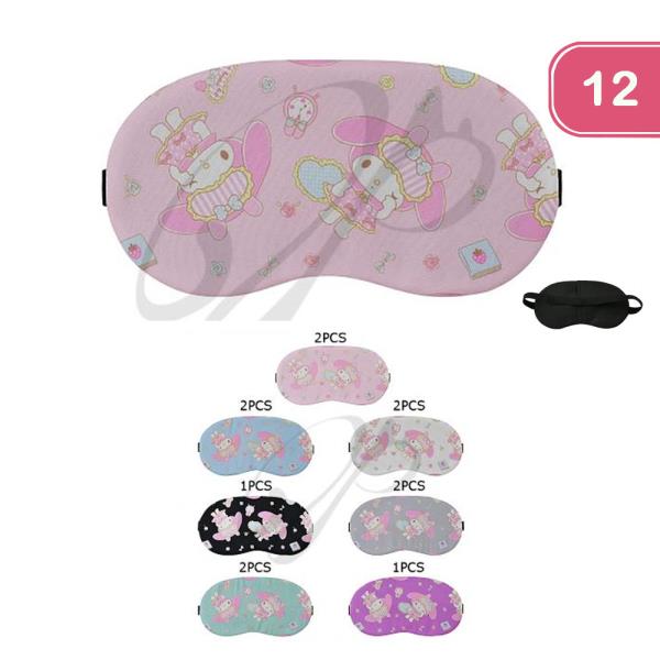 CARTOON SLEEPING MASK (12 UNITS)