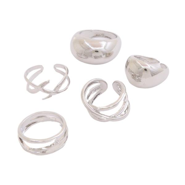 SDJ METAL MULTI RING SET