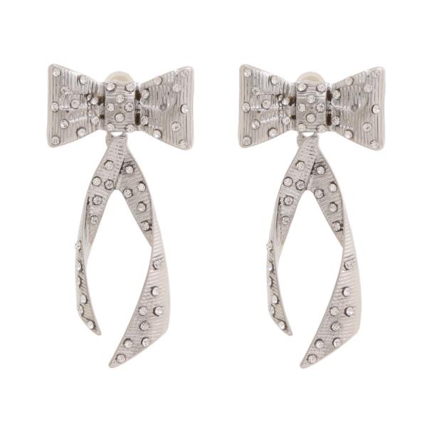 SDJ RIBBON METAL POST EARRING