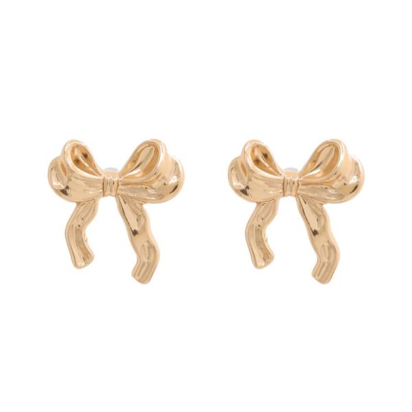 SDJ RIBBON BOW POST EARRING