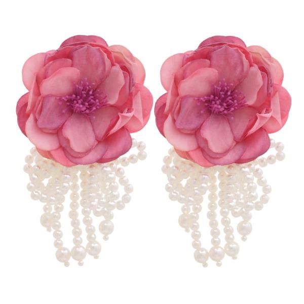 SDJ FLOWER PEARL EARRING