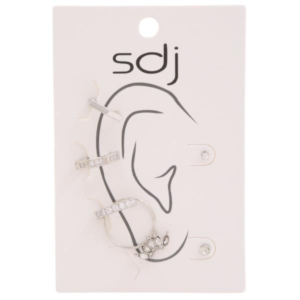 SDJ METAL EAR CUFF SET