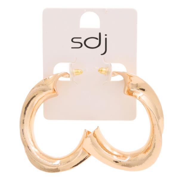 SDJ METAL HOOP EARRING