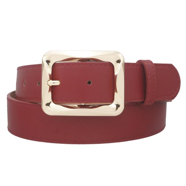 PLUS SIZE ANGLED BAR RECTANGLE BELT