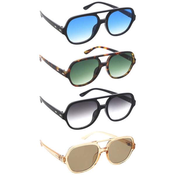 MEDIUM AVIATOR FRAME SUNGLASSES 1DZ