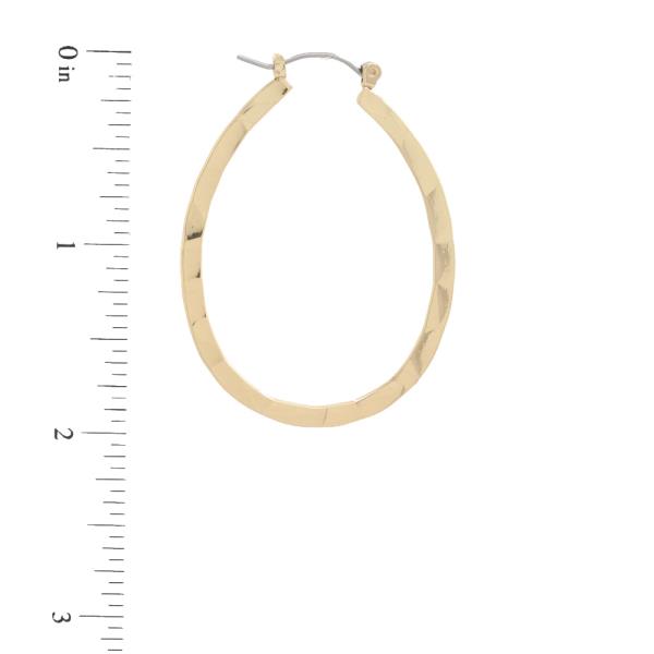 SODAJO TEARDROP GOLD DIPPED EARRING