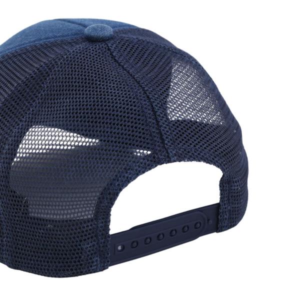 DENIM BACK SIDE MESH FASHION CAP