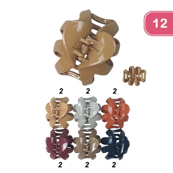 HAIR CLIPS (12 UNITS)