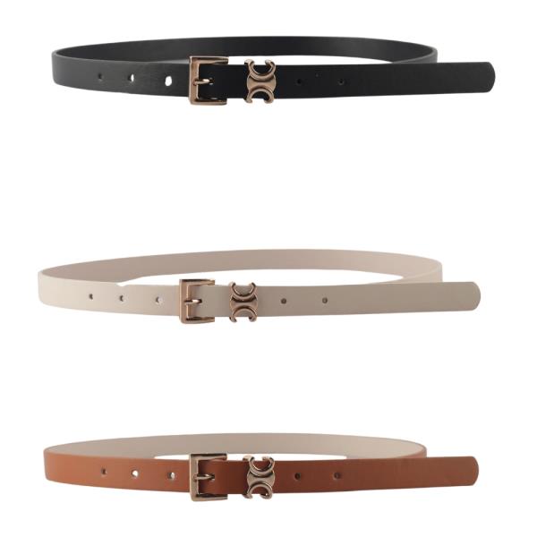 METAL BUCKLE BELT 3 PC SET