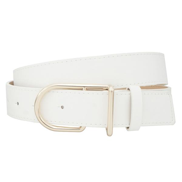 ASYMMETRICAL WIRED D BUCKLE BELT