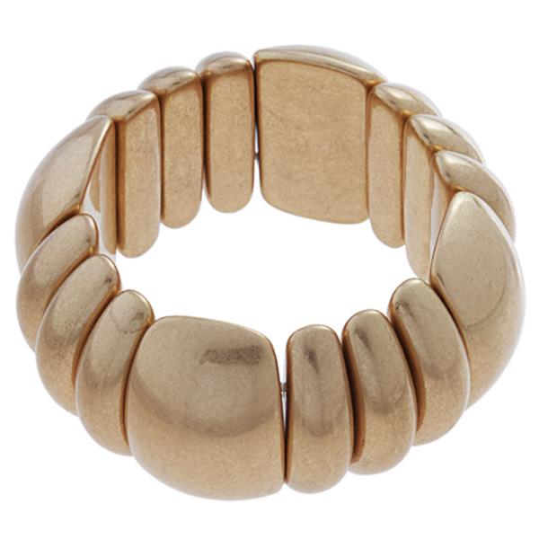 VINTAGE DOMED SHAPED CCB STRETCH BRACELET