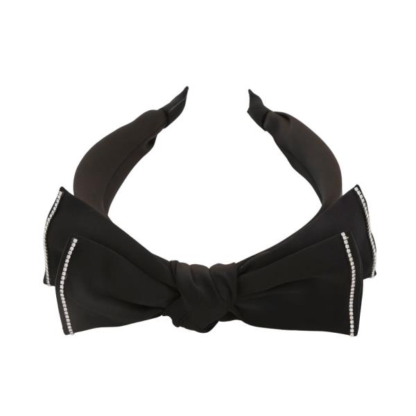 BOW RHINESTONE EDGE HEADBAND