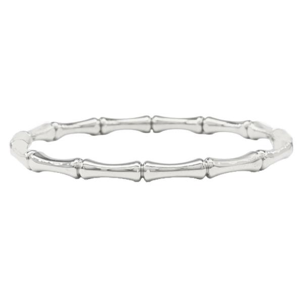 BAMBOO STAINLESS STEEL STRETCH BRACELET