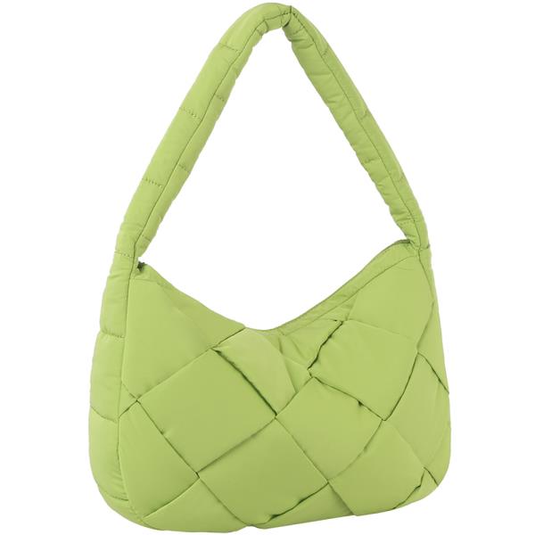 PUFFER LARGE QUILTED SHOULDER BAG