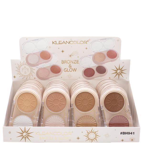 BRONZE AND GLOW DUO COLOR PALETTE (24 UNITS)