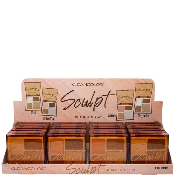 SCULPT SHADE AND GLOW COLOR PALETTE (24 UNITS)