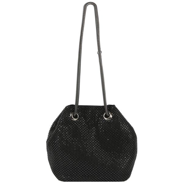 RHINESTONE ALL OVER CHIC SHOULDER CROSSBODY BAG