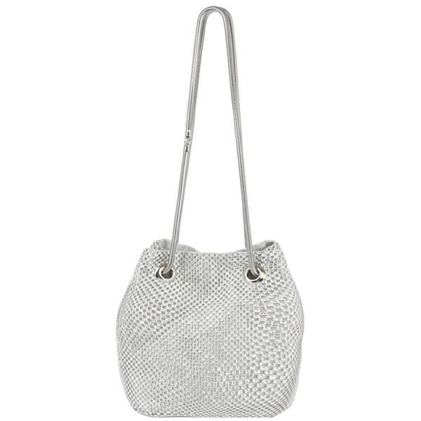 RHINESTONE ALL OVER CHIC SHOULDER CROSSBODY BAG