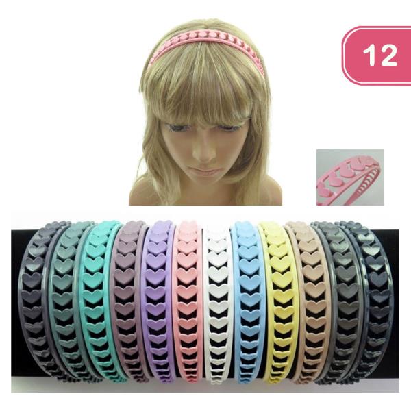 HEART HEADBAND (12 UNITS)