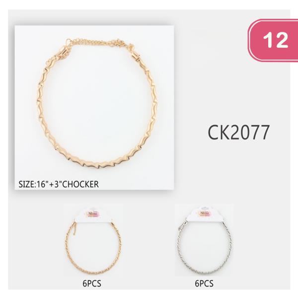 WAVY CHOKER (12 UNITS)