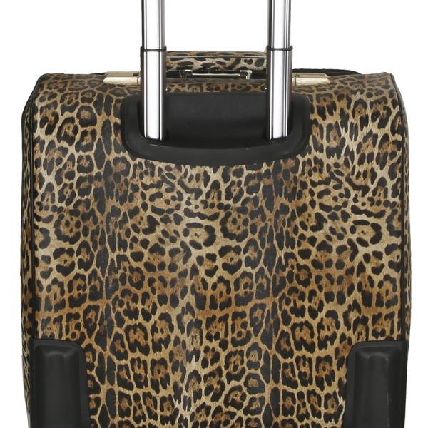 LEOPARD ROLLING CARRY ON TRAVEL LUGGAGE