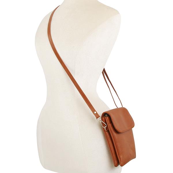 SMOOTH TASSEL CROSSBODY BAG