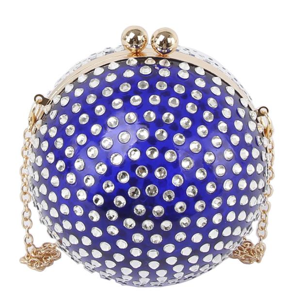 FASHION STUDDED PARTY BALL CROSSBODY BAG